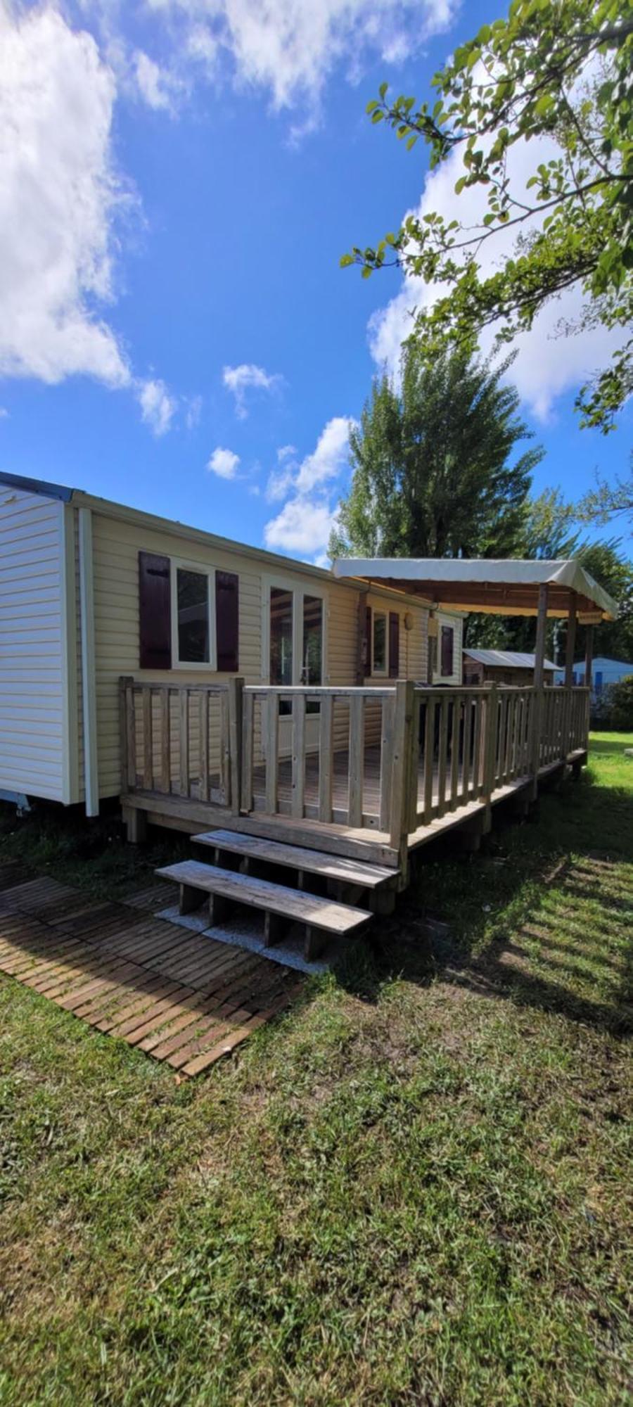 Mobil-Home Le Petit Paradis Vendeen Camping 3 Etoiles 7Km Des Plages Avrille  Exterior photo