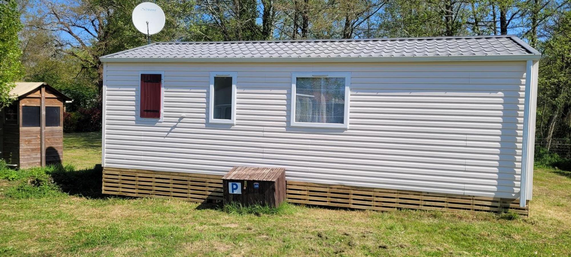 Mobil-Home Le Petit Paradis Vendeen Camping 3 Etoiles 7Km Des Plages Avrille  Exterior photo